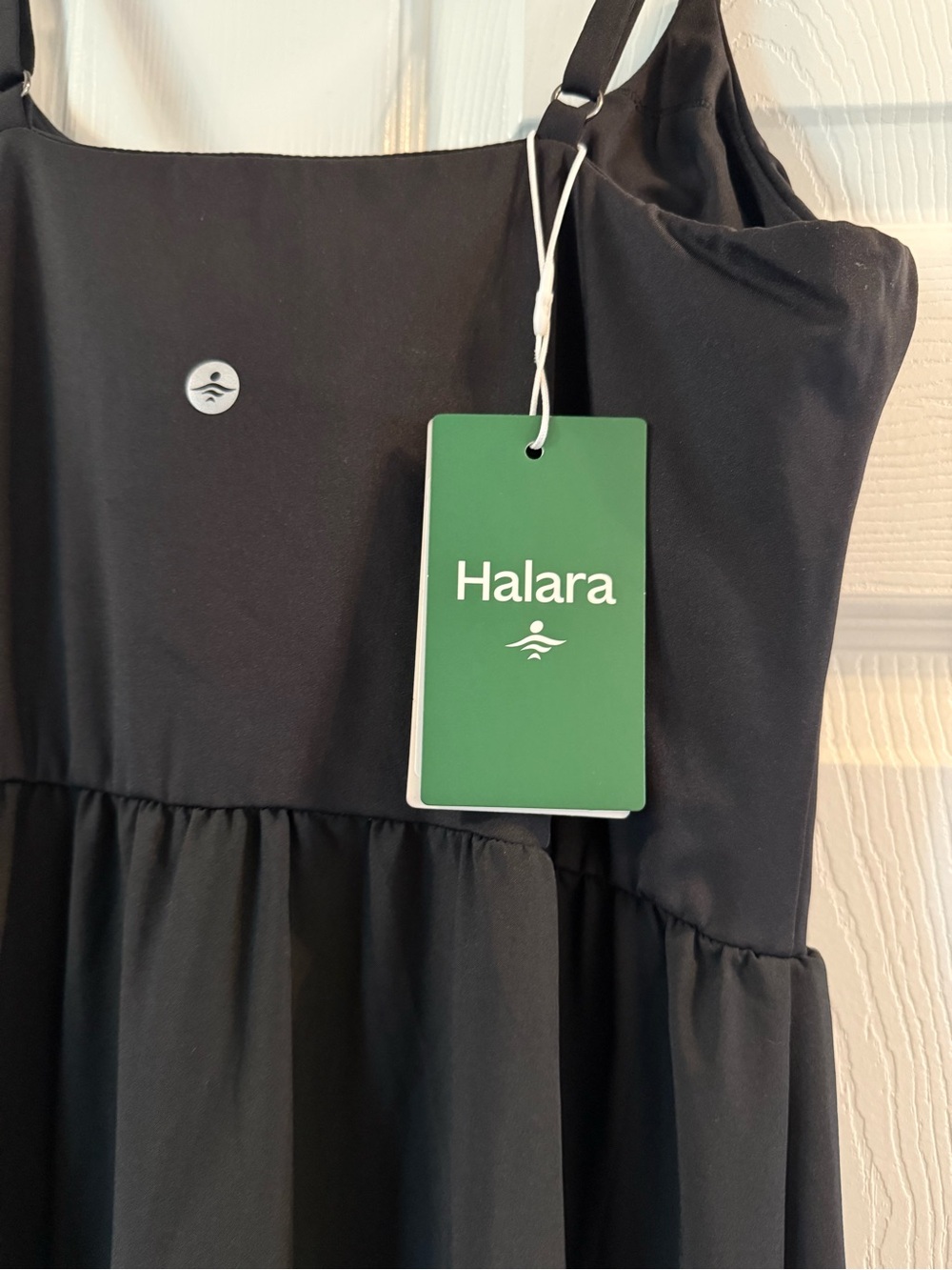 HALARA Breezeful High Low 2-Piece Pocket Flowy Midi Quick Dry Casual Dress - Picture 3 of 7